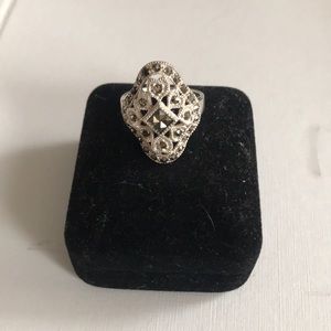 🔥Sterling Silver Marcasite Ring